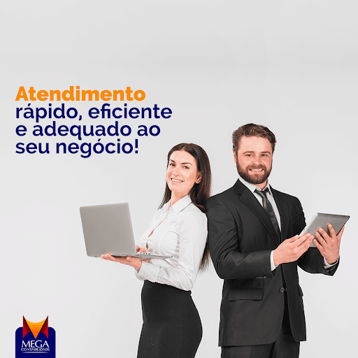 Logo da empresa - Mega Contabilidade