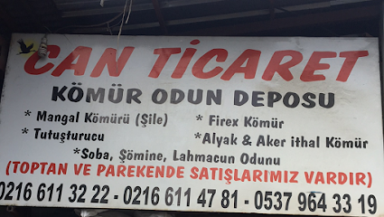 CAN TİCARET ODUN,KÖMÜR DEPOSU.