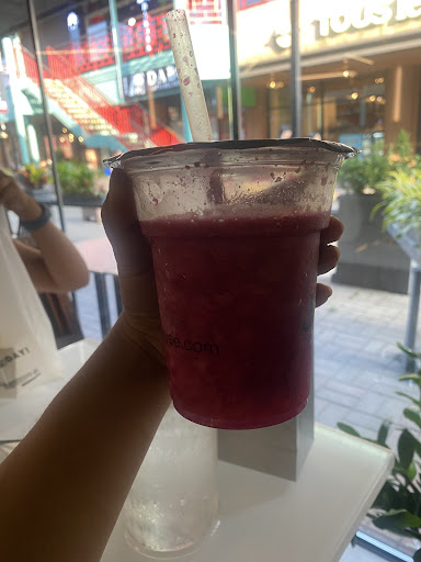 Passion fruit mango smoothie 