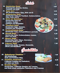 Menu du Express Grill à Waldeck