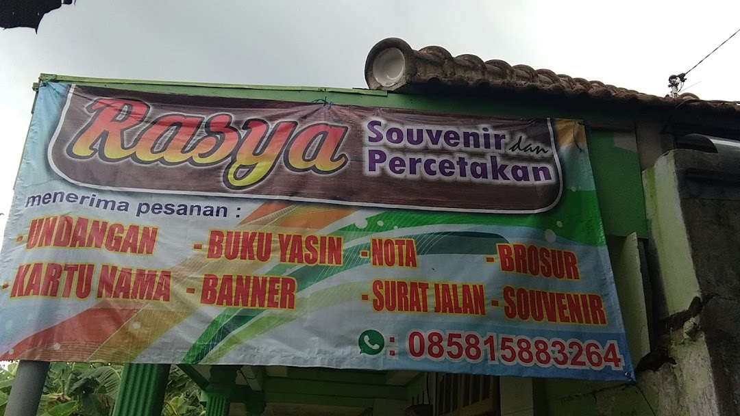 Percetakan& Souvenir Rasya