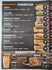 Carte du L'As du Kebab à Saint-Marcel
