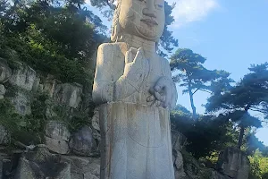 The Stone Statute of Mireuk Buddha of Gwanchoksa Temple image