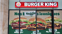 Menu du Burger King à Paris