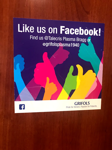 Donations Center «Talecris Plasma Resources», reviews and photos