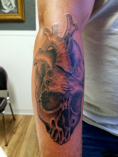 Explore pulp fiction tattoo ideas, creative tattoo ideas in Sheridan, available at Beard N Lady Tattoo