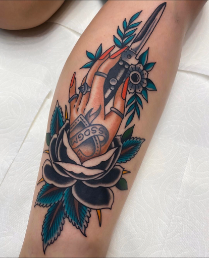 Explore reaper tattoo ideas, creative tattoo ideas in Anaheim, available at Torch Tattoo