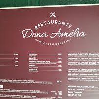 Dona Amélia em Bairros menu n° 3