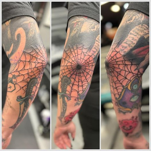 Explore smiley face tattoo ideas, creative tattoo ideas in Utica, available at Beyond The Chair Tattoo Studio - Shelby Township