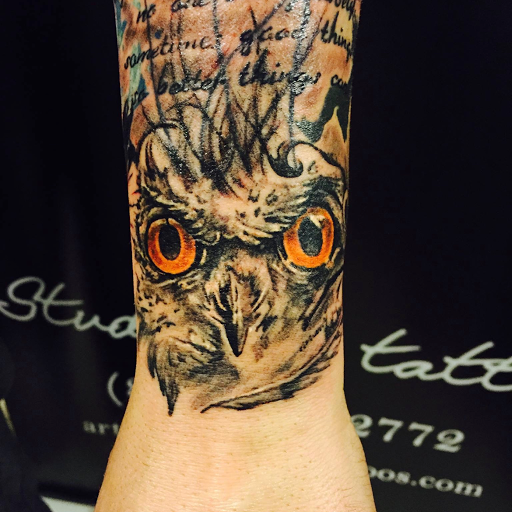 Explore mickey mouse tattoo ideas, creative tattoo ideas in Arlington Heights, available at Studio M Tattoos