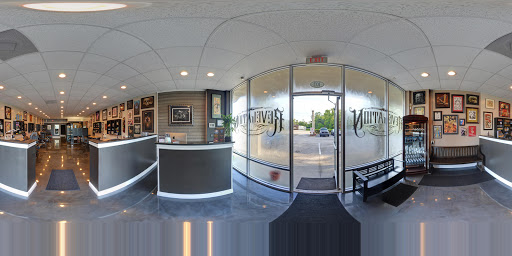 Explore mens sleeve tattoo idea, creative tattoo ideas in Orange Park, available at Revelation Tattoo company