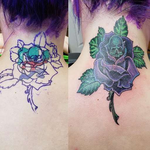 Explore b tattoo ideas, creative tattoo ideas in Ashland City, available at Sandmans Ink Shop