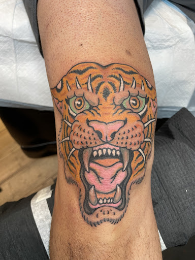 Explore tattoo cross ideas for men, creative tattoo ideas in Hackettstown, available at First Place Tattoos