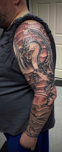 Explore 3x3 tattoo ideas for guys, creative tattoo ideas in Geneva, available at BTK Ink
