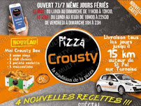 Menu du Pizza Crousty St Pol sur Ternoise à Saint-Pol-sur-Ternoise