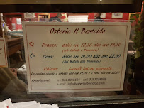 Osteria Il Bertoldo à Verona menu