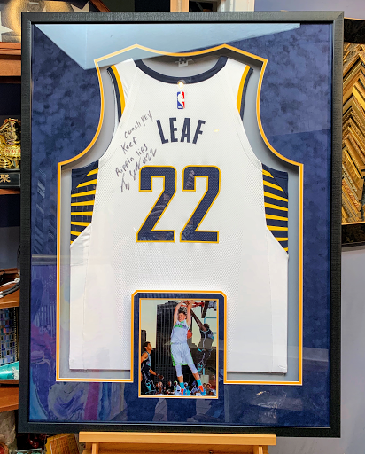 Jacquez Art and Jersey Framing image