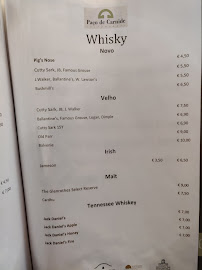 Paço de Carnide em Lisbon menu n° 7