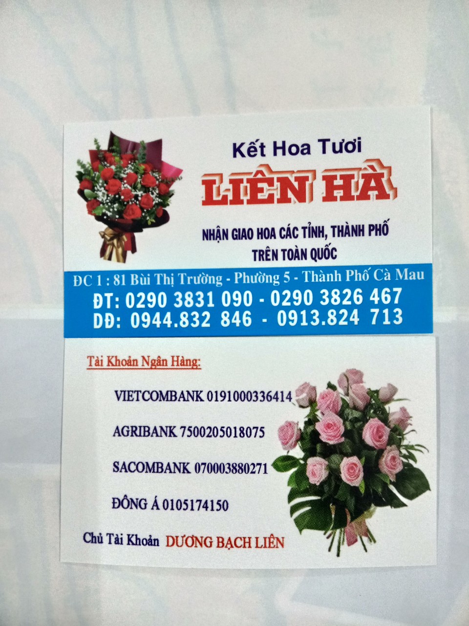 Dịch Vụ Kết Hoa Liên Hà