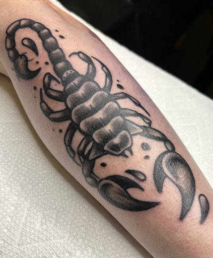 Explore skull tattoo cover up ideas, creative tattoo ideas in Lawton, available at Inkwell Tattoo and Piercing