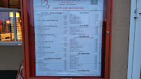 Menu du La Boucherie à Gerzat