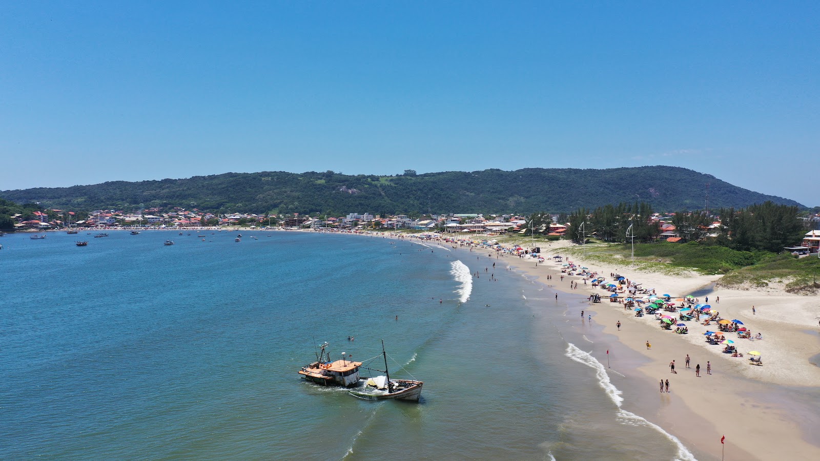 Praia da Pinheira II'in fotoğrafı düz ve uzun ile birlikte
