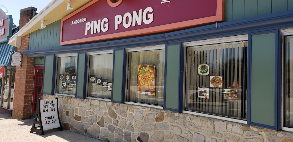Andorra Ping Pong Chinese Restaurant 19128