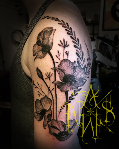 Tattoo Shop «All Wolves No Sheep Tattoo Parlour», reviews and photos, 920 Fulton St, Brooklyn, NY 11238, USA