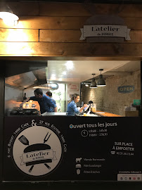 Menu / carte de L’Atelier du Burger à Caen