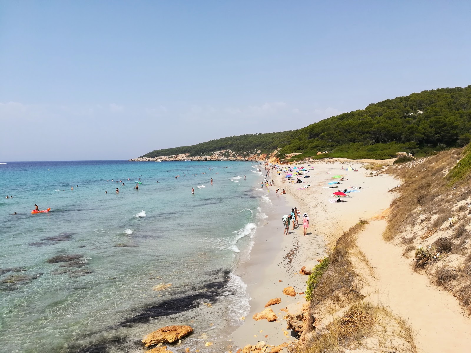 Zdjęcie Plaża Binigaus z poziomem czystości głoska bezdźwięczna
