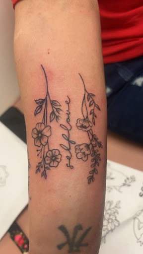 Explore family small tattoo ideas, creative tattoo ideas in Wisconsin Dells, available at Twisted Dimensions Tattoo Studio