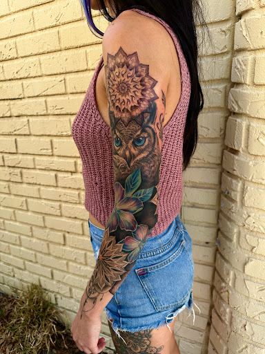 Explore aztec tattoo ideas for woman, creative tattoo ideas in Saint Petersburg, available at Buku Tattoo Studio