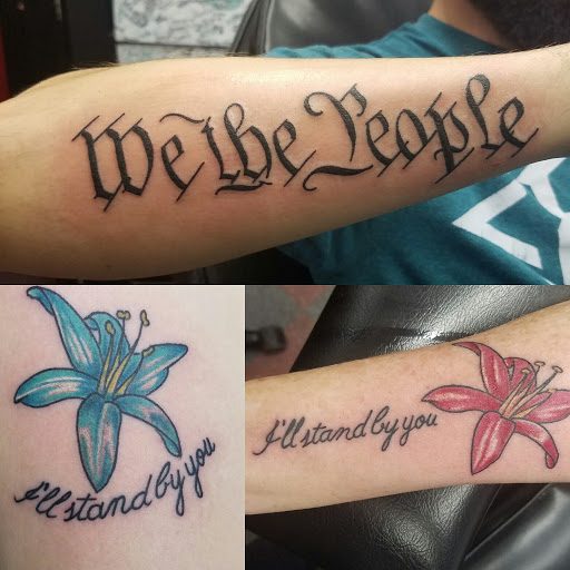 Explore sanrio tattoo ideas, creative tattoo ideas in Oxford, available at Opus Land Tattoo co.