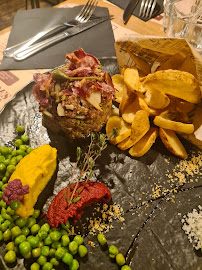 Steak tartare du Restaurant Le Trappeur à Les Deux Alpes - n°2