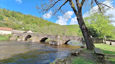 Pont de Menat à Saint-Rémy-de-Blot