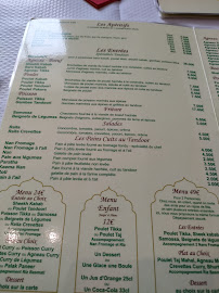 Restaurant Taj Mahal à Compiègne - menu / carte