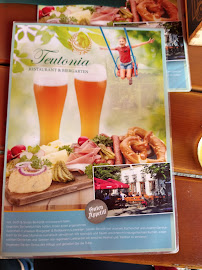 Restaurant Teutonia à Ulm (la carte)