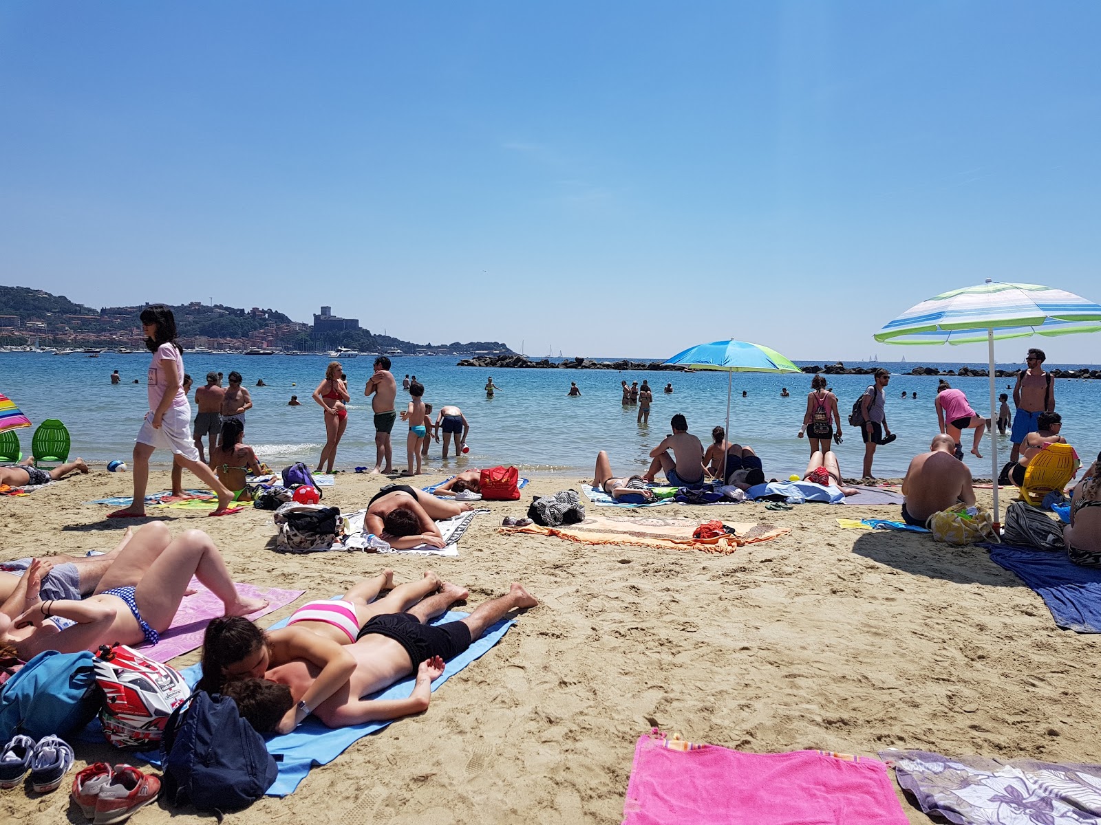 Photo of San Terenzo beach - recommended for family travellers with kids