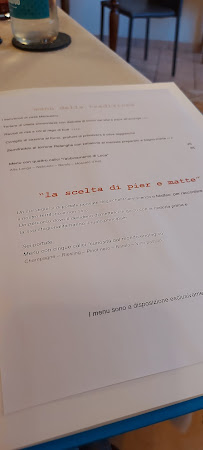 Restaurant Trattoria Marsupino 1901 à Briaglia (le menu)