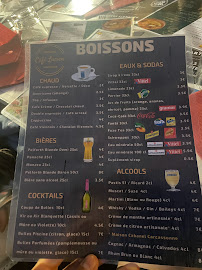 Brasserie Café Lucien à Carcassonne carte
