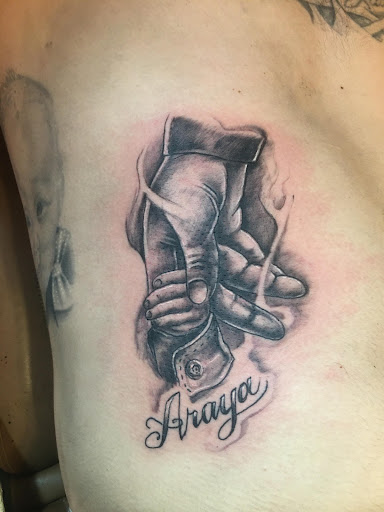 Explore hydrocephalus tattoo ideas, creative tattoo ideas in Roanoke, available at RailYard INK