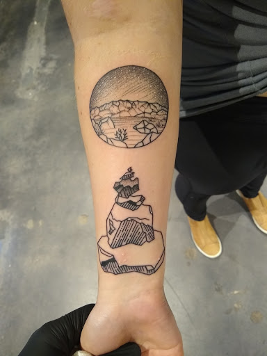 Explore tattoo ideas for weightlifters, creative tattoo ideas in Dallas, available at Welcome Stranger Tattoo