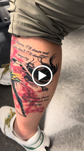 Explore hellscape sleeve tattoo ideas, creative tattoo ideas in Clarksville, available at All American Tattoo Co