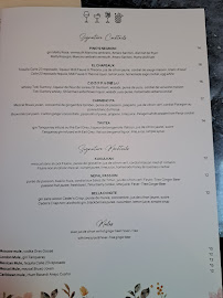 JOIA à Chamonix-Mont-Blanc menu