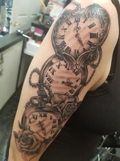 Explore san antonio tattoo ideas, creative tattoo ideas in Rogers, available at Jimmy Romance Tattoo & Body Piercing