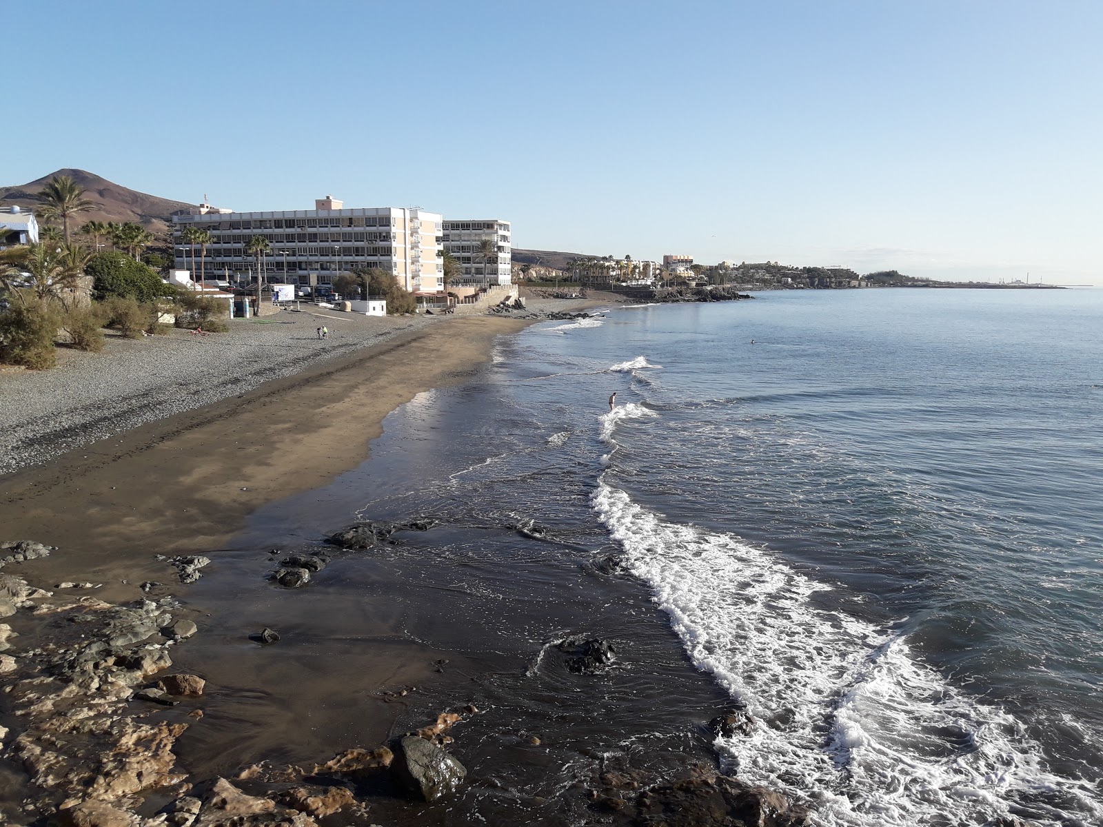 Foto di Playa del Aguila - luogo popolare tra gli intenditori del relax