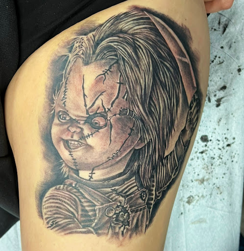 Explore jason tattoo ideas, creative tattoo ideas in Pittsburg, available at Delta Art & Tattoo