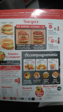 Restaurant de tacos Tacos Avenue à Montpellier - menu / carte