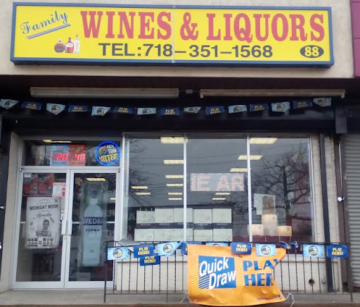 Liquor Store «FAMILY WINES AND LIQUORS», reviews and photos, 88 Guyon Ave, Staten Island, NY 10306, USA
