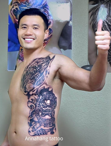 Explore painting tattoo ideas, creative tattoo ideas in Garden Grove, available at Anna Hang Tattoo